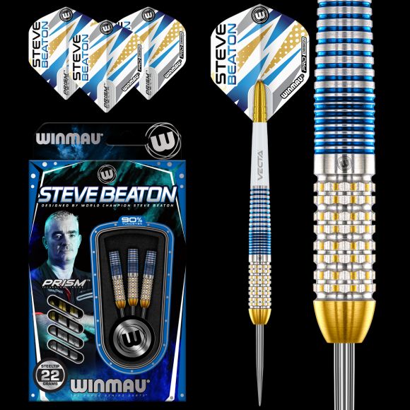 Winmau Steve Beaton Legacy Edition 22g steel tip dart set