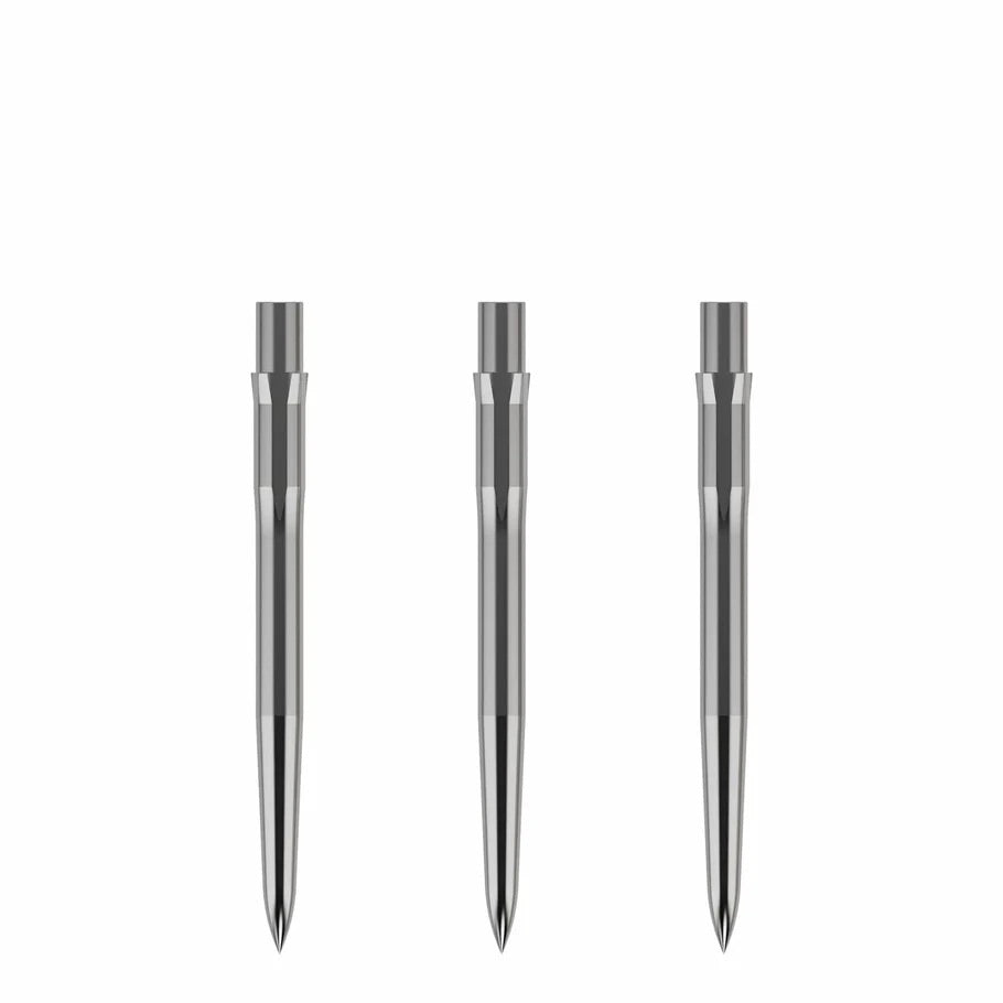 Caliburn Evo Replacement Dart Points. Smooth No Lip. 28mm Silver