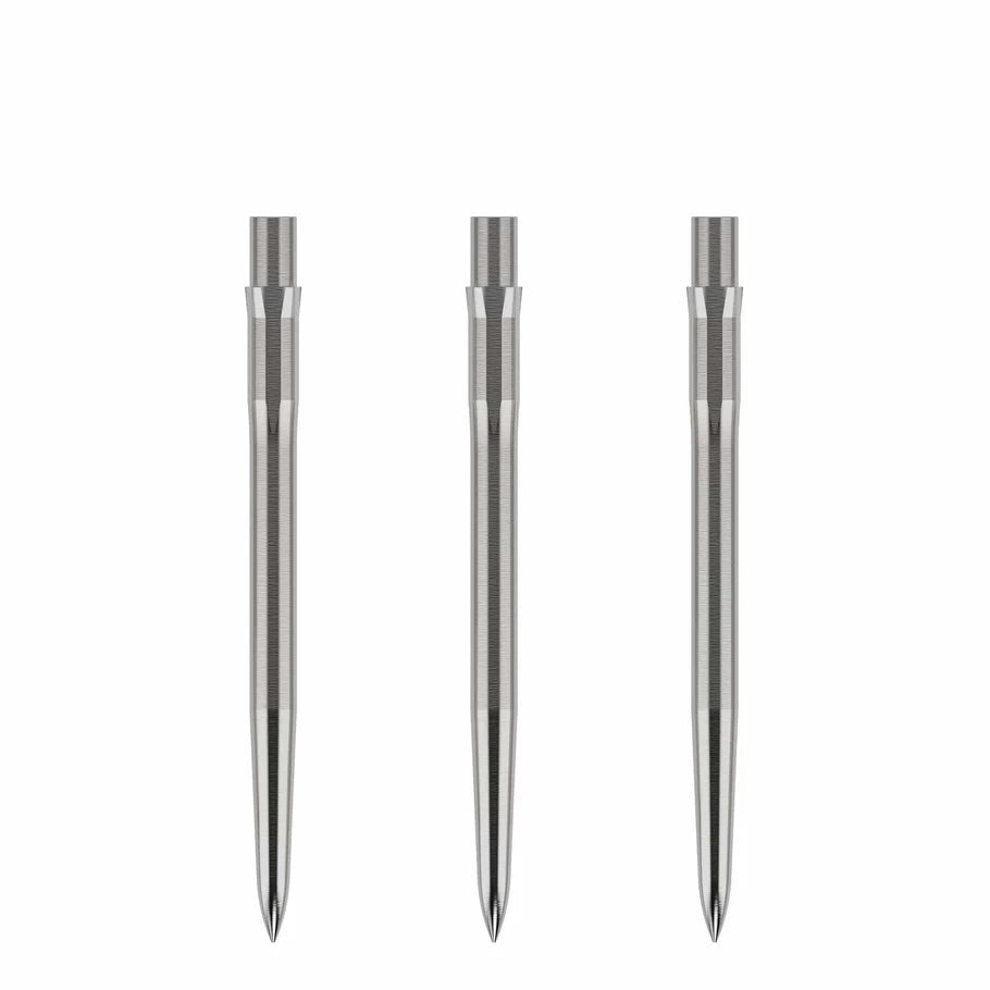 Caliburn Evo Replacement Dart Points. Smooth No Lip. 32mm Silver