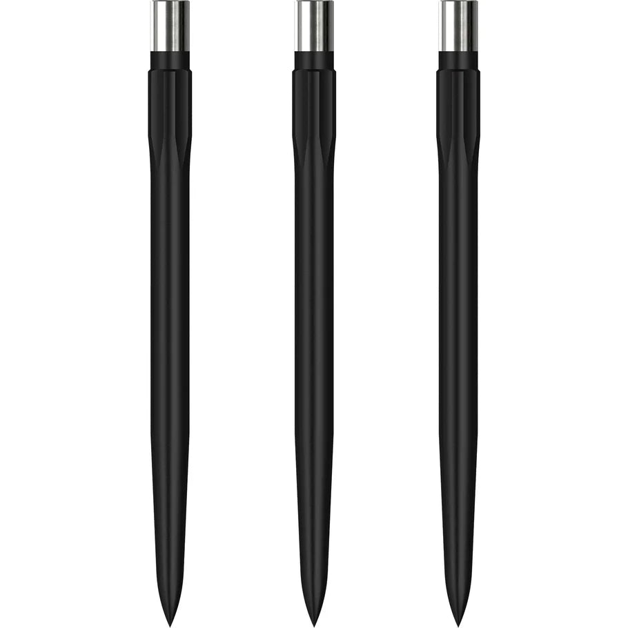 Caliburn Evo Replacement Dart Points. Smooth No Lip. 36mm Black