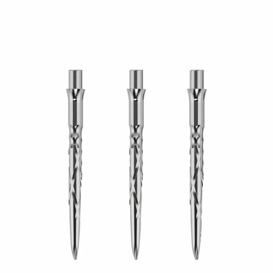 Caliburn Evo Replacement Dart Points. Han G2 32mm Silver