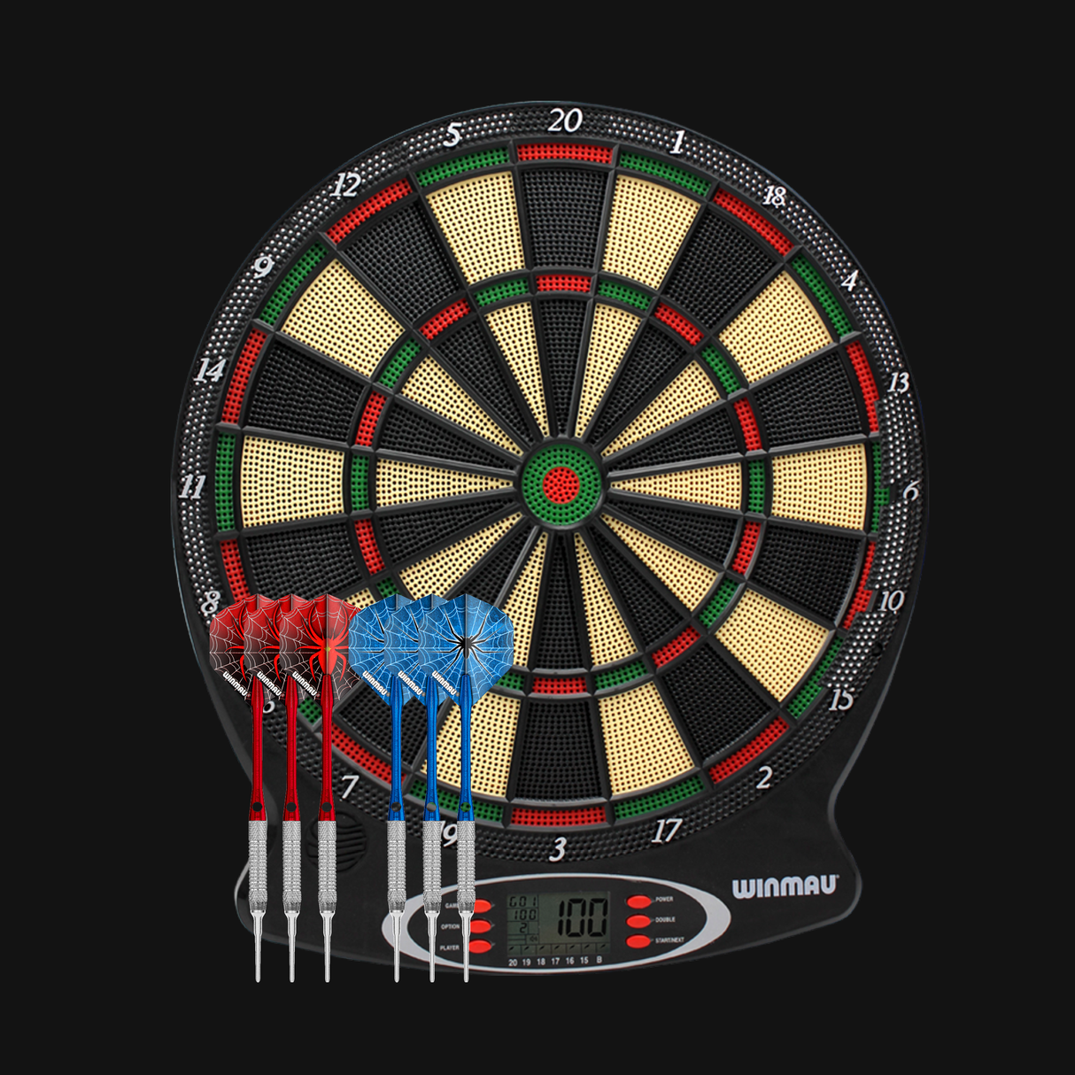 Winmau ton machine soft tip dartboard
