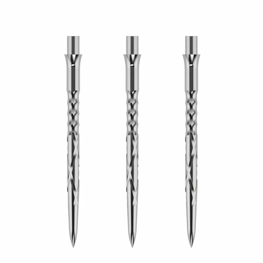 Caliburn Evo Replacement Dart Points. Han G2 36mm Silver