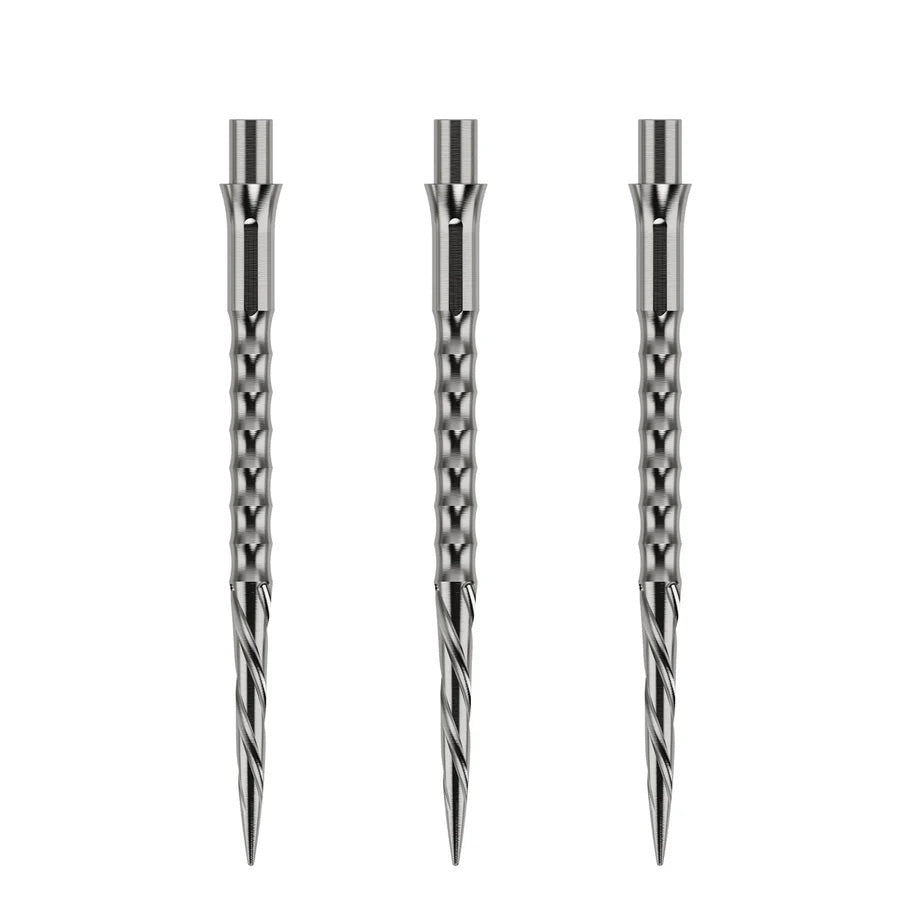 Caliburn Evo Replacement Dart Points. Spiro No Lip. 36mm Silver