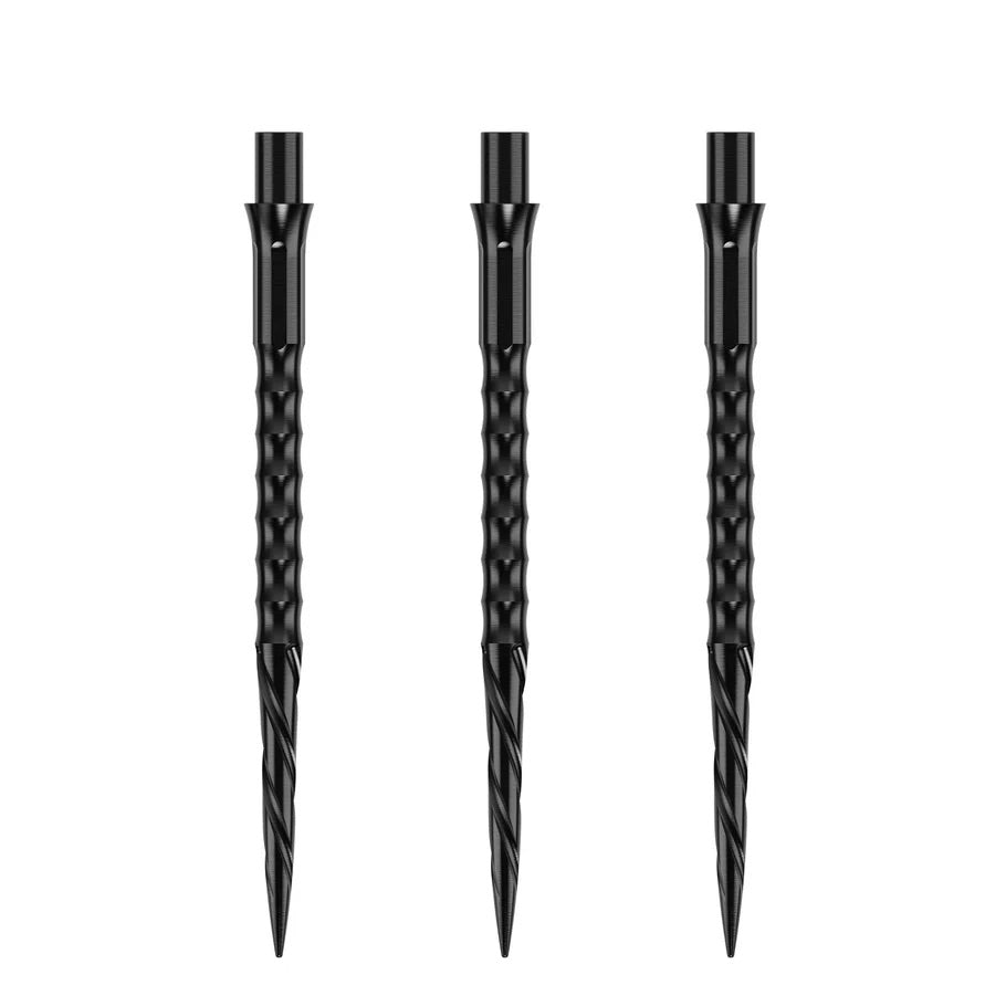 Caliburn Evo Replacement Dart Points. Spiro No Lip. 36mm Black