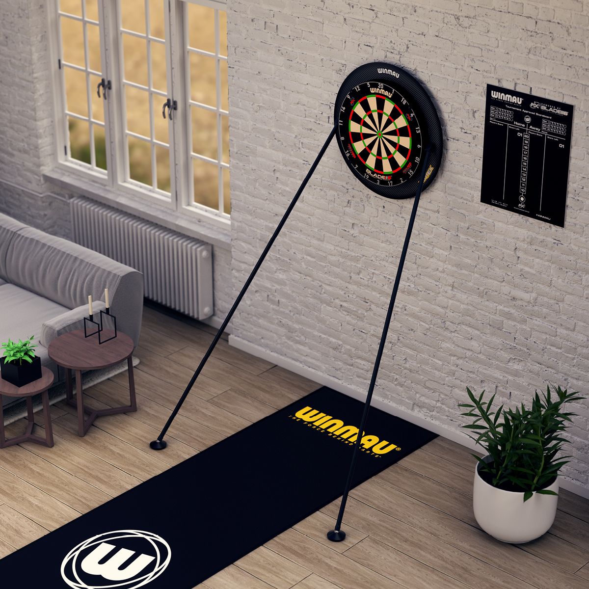 Winmau Vertex Dartboard stand