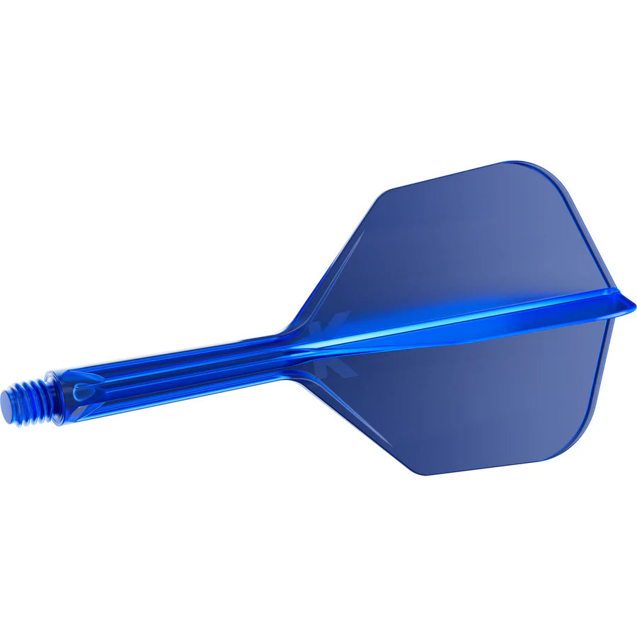 Target K-FLEX Blue NO6 Dart Flights and Shafts