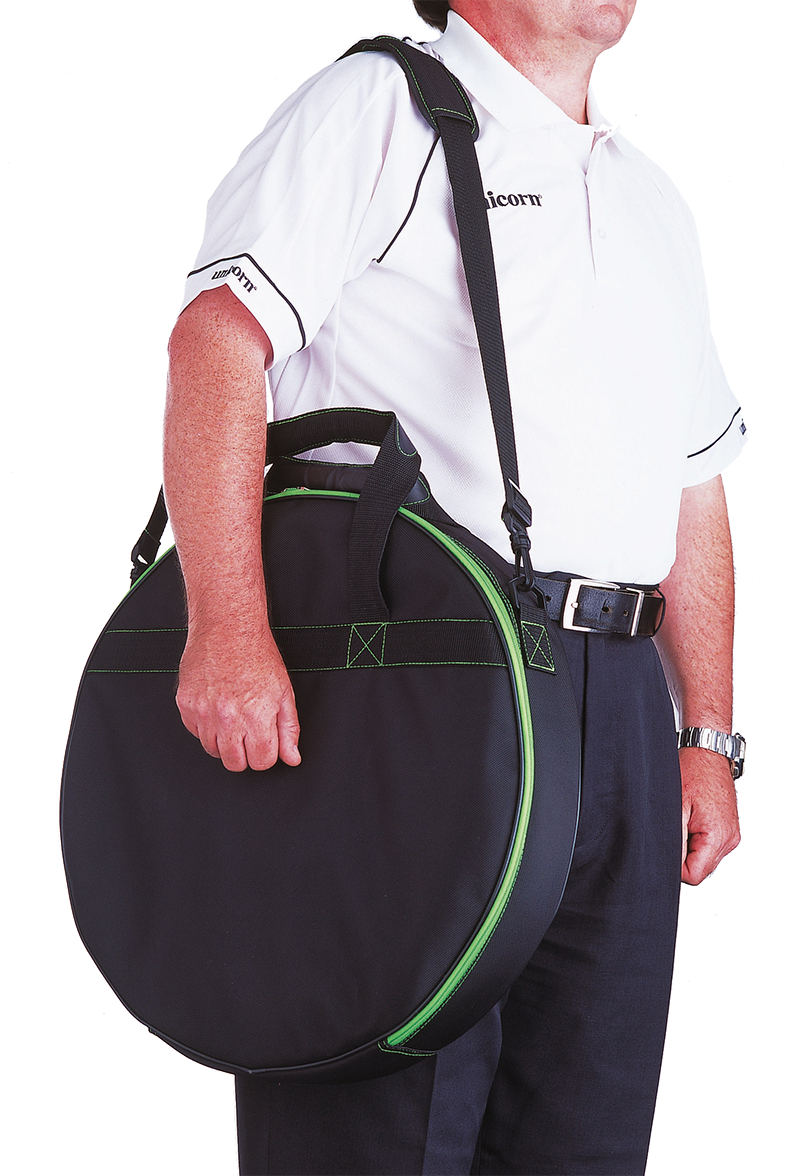 Unicorn on tour dartboard and travel bag