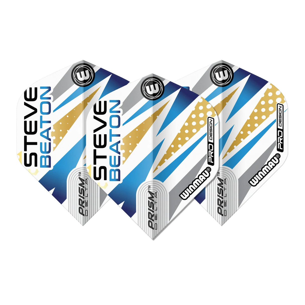 Winmau Prism Delta Steve Beaton Legacy Standard Dart Flights (5 sets)