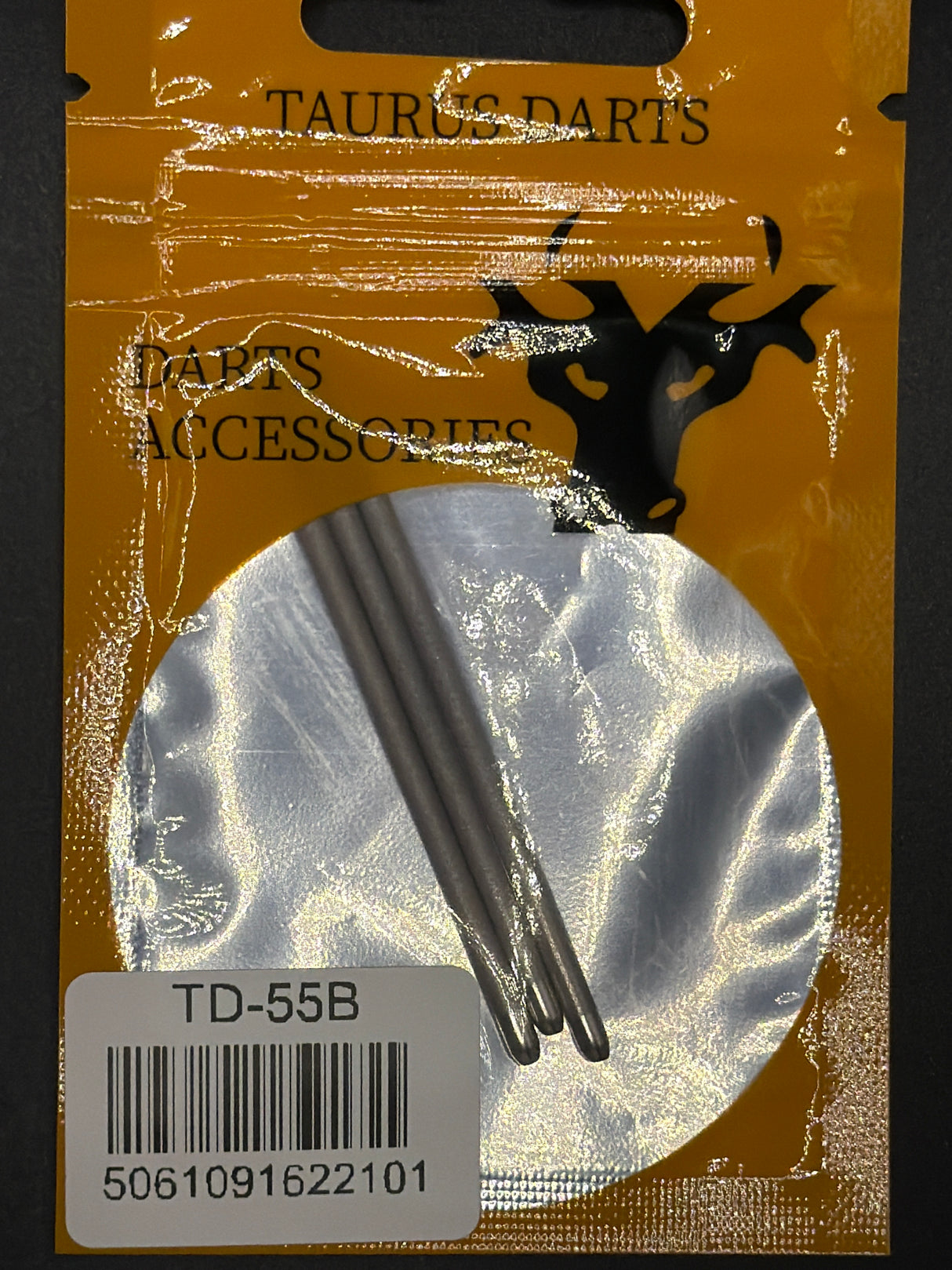 Taurus silver blasted dart points 25mm-60mm (1 set)