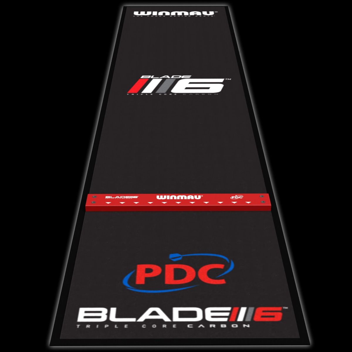 Winmau Pro Zone Precision Blade 6 Soft Feel Dart Mat & Integrated Oche