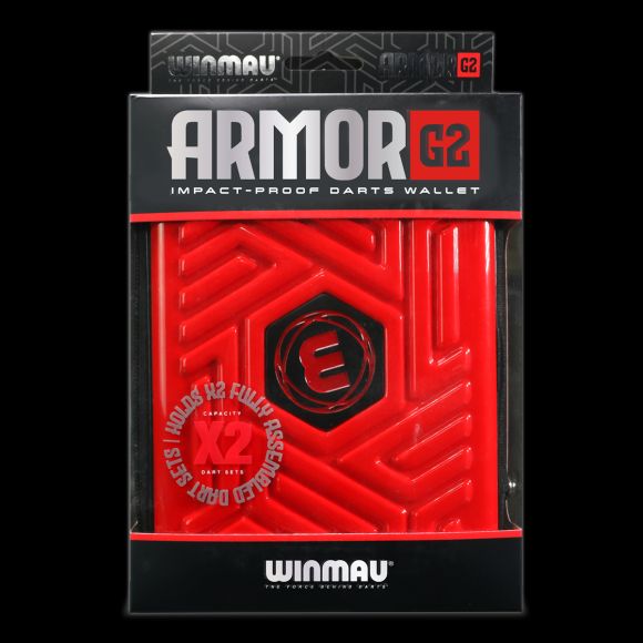 Winmau Armor G2 Red Dart Wallet