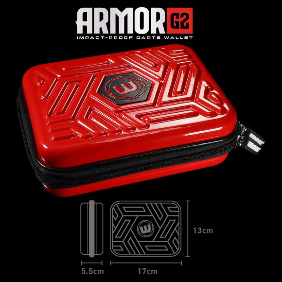Winmau Armor G2 Red Dart Wallet