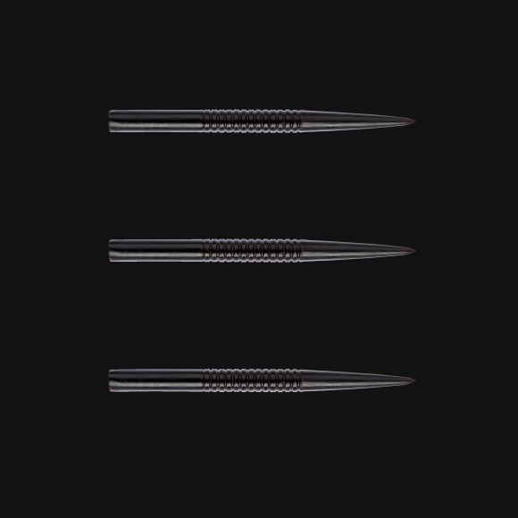 Winmau black ringed 32mm replacement steel tip dart points