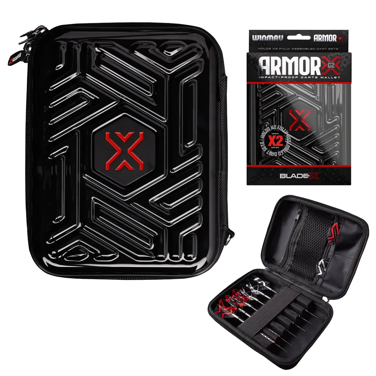 Winmau Blade X Armor G2 Dart Wallet black