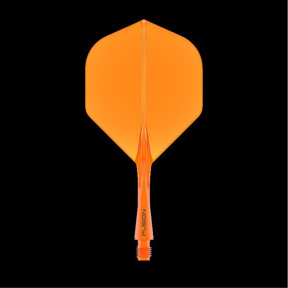 Winmau Fusion Orange short no2 integrated dart flights and stems