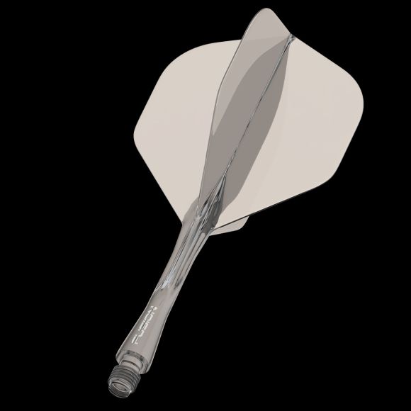 Winmau Fusion Grey intermediate N02 integrated dart flights and stems