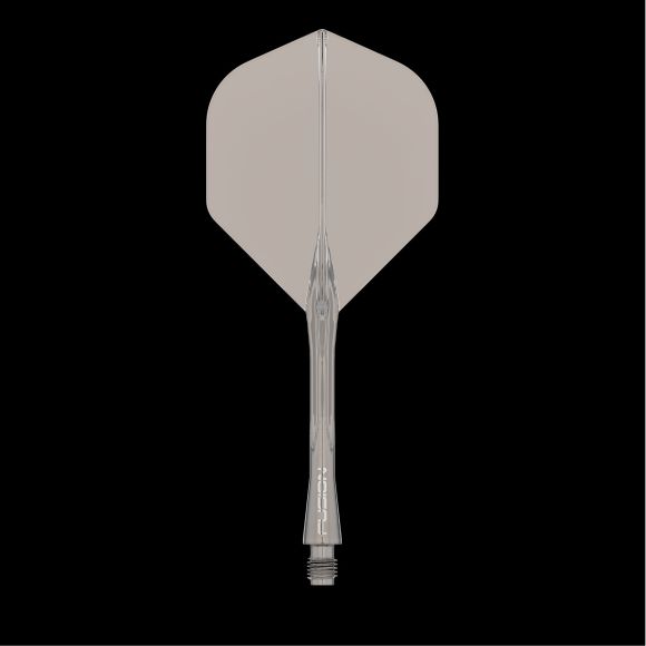 Winmau Fusion NO2 Grey medium integrated dart flights and stems 34mm
