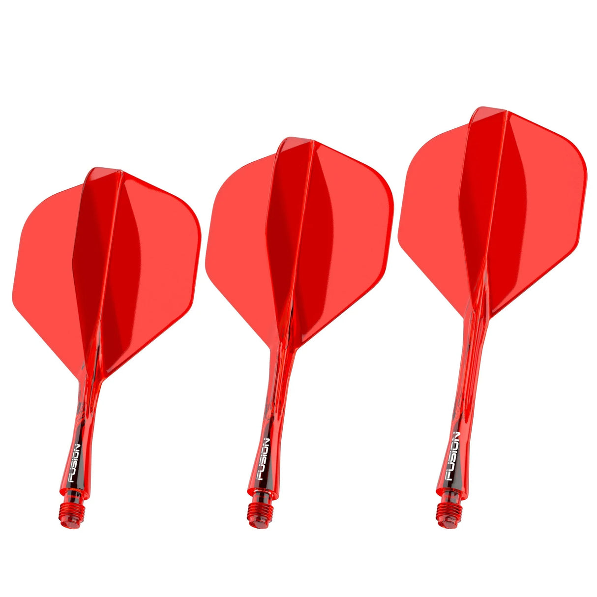 Winmau Fusion NO 2 Red integrated Dart Flight & Shaft