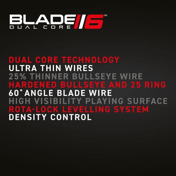 Winmau Blade 6 dual core dartboard