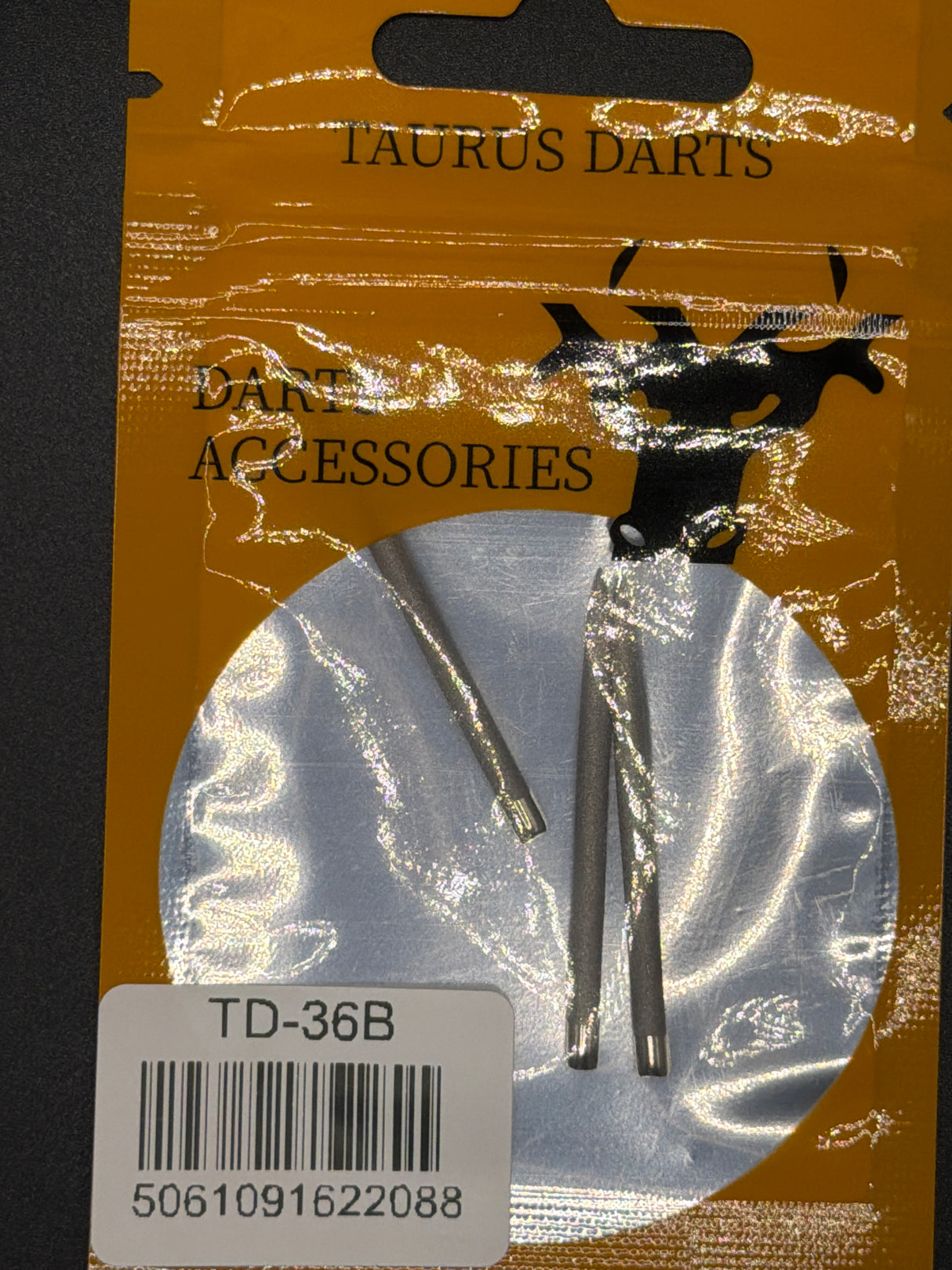 Taurus silver blasted dart points 25mm-60mm (1 set)