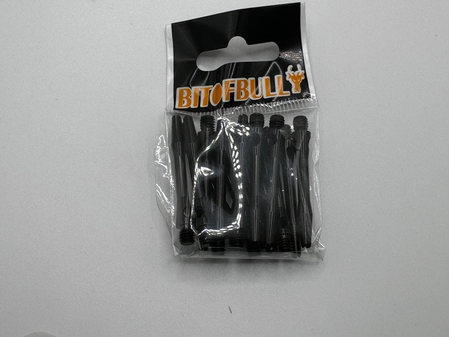 Black short 35mm dart Aluminium stems/shafts 5 sets