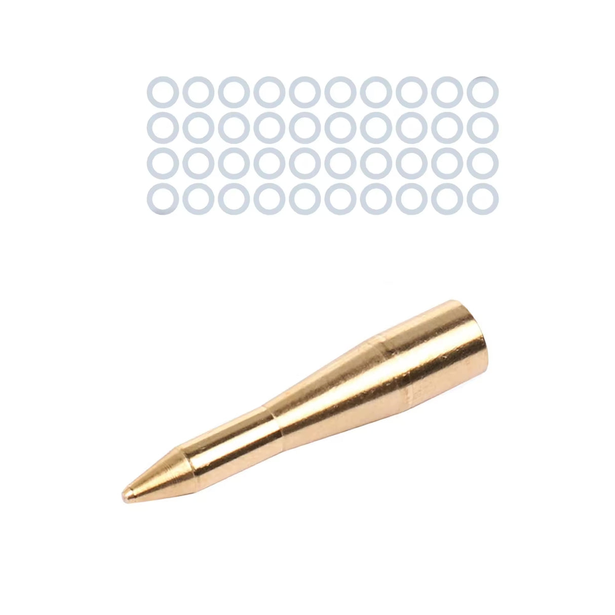 Dart stems. rubber o-ring applicator + 100 Clear o-rings