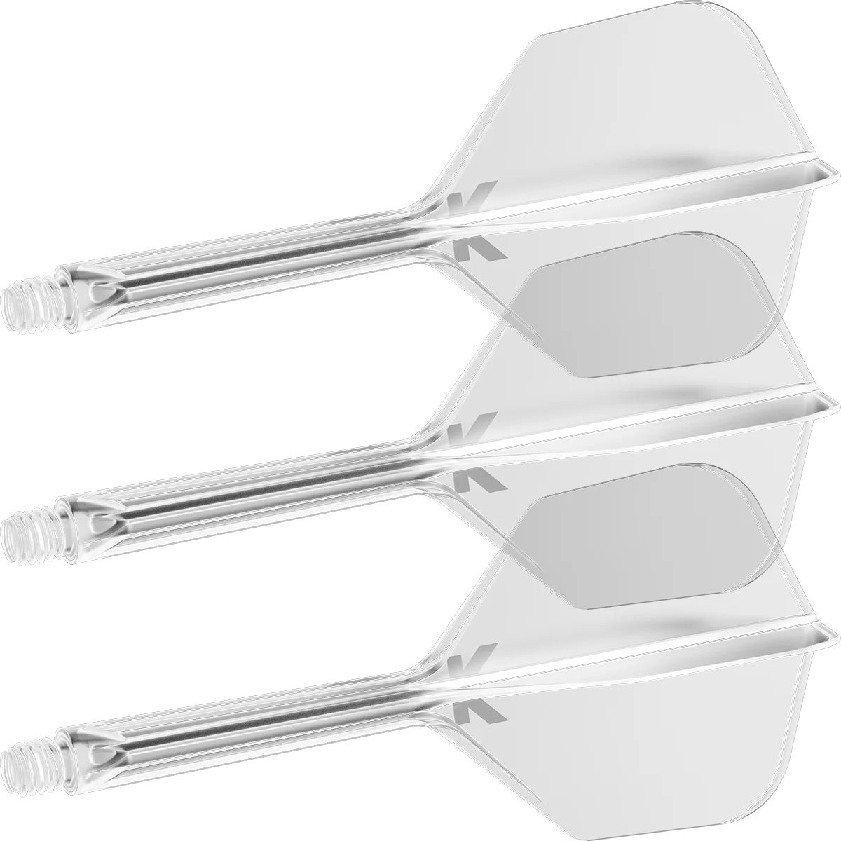Target K-FLEX Clear NO6 Medium. Dart Flights and Shafts