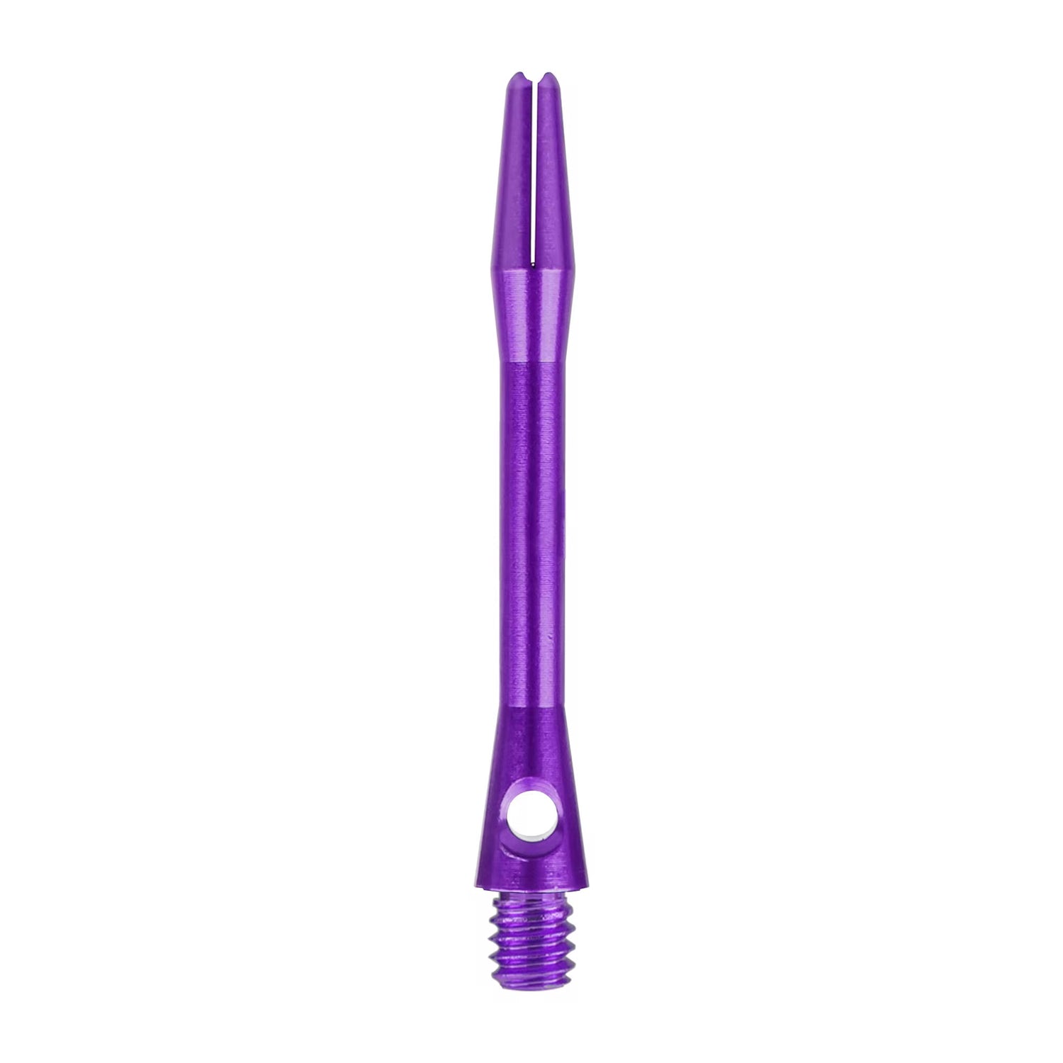 Purple medium 41mm Aluminium dart stems/shafts 5 sets
