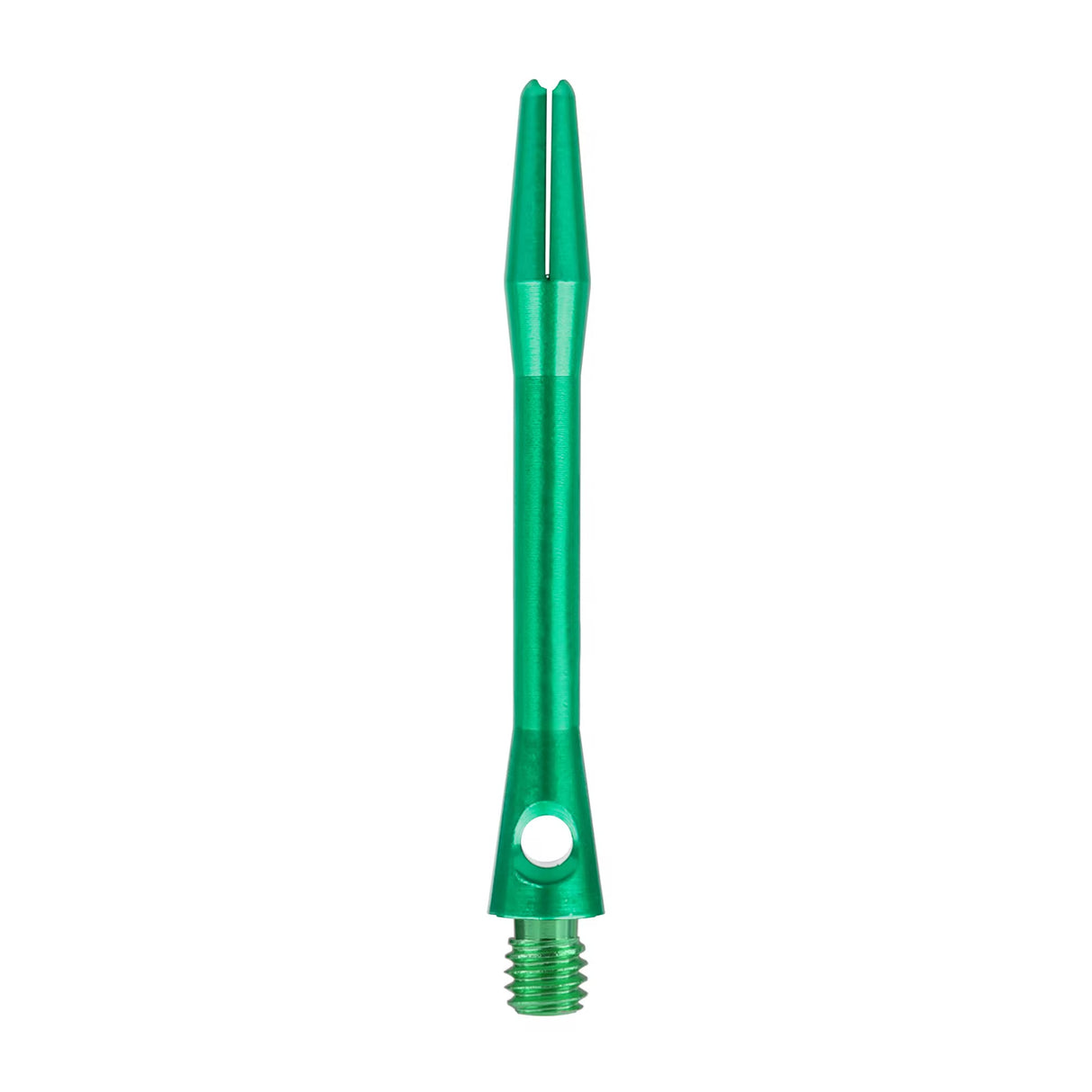 Green medium 41mm Aluminium dart stems/shafts 5 sets