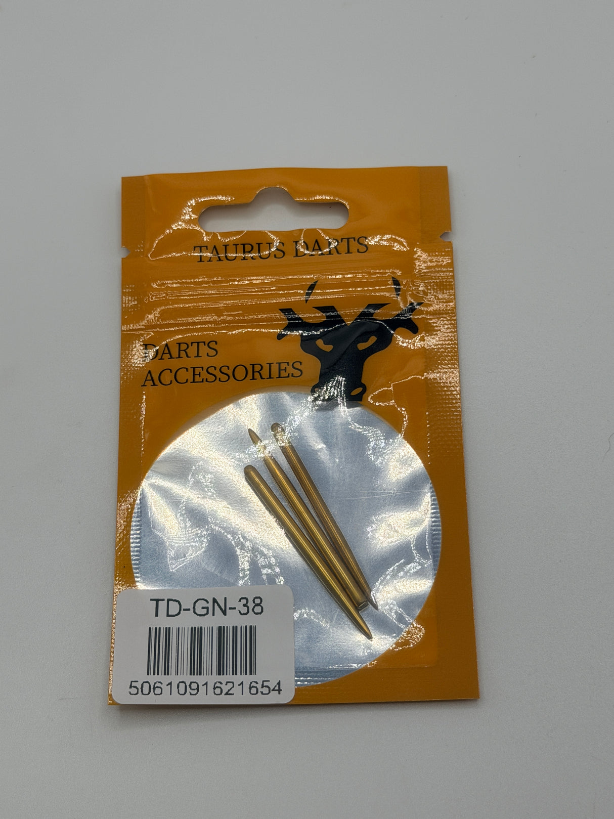 Taurus Gold plain dart points 30-60mm (1 set)