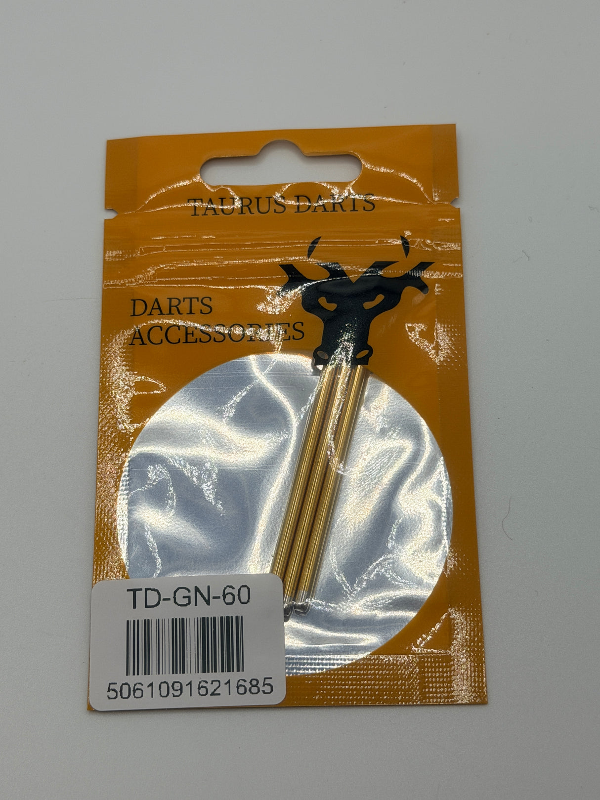 Taurus Gold plain dart points 30-60mm (1 set)