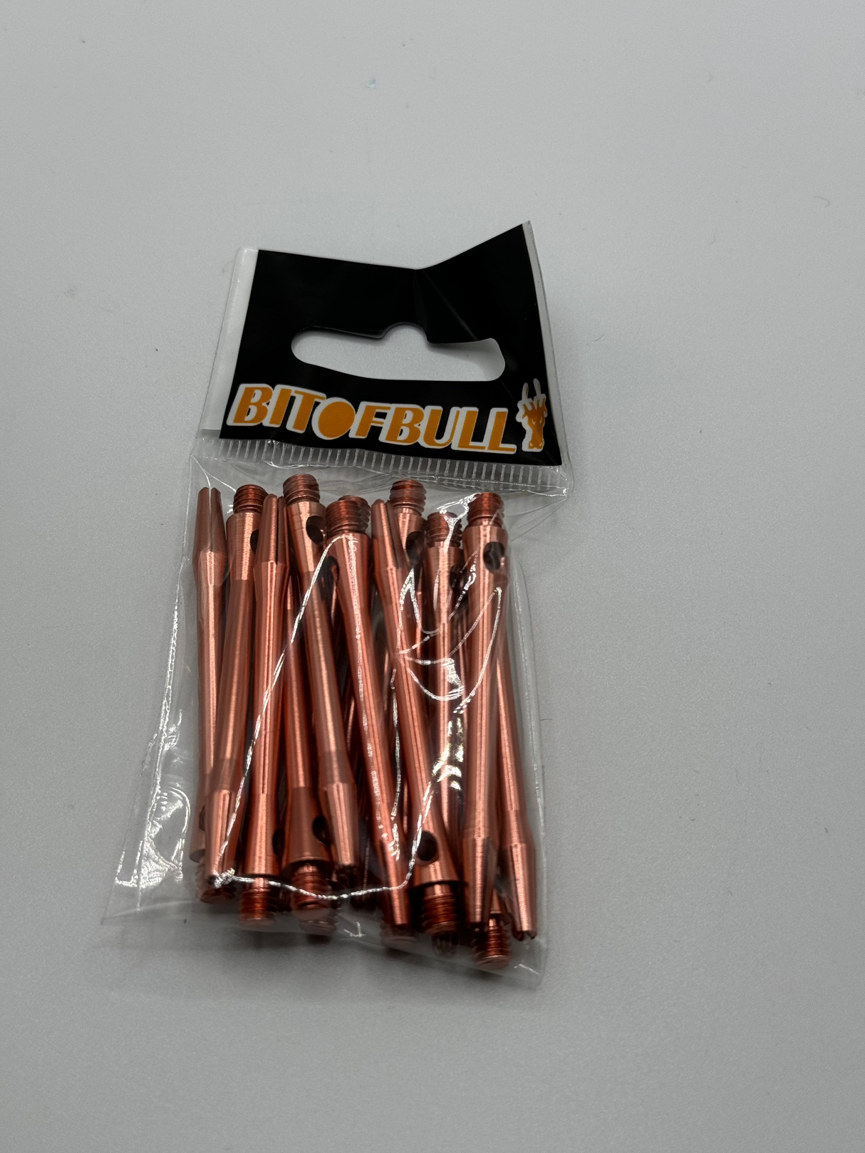 Orange long 48mm Aluminium dart stems/shafts 5 sets