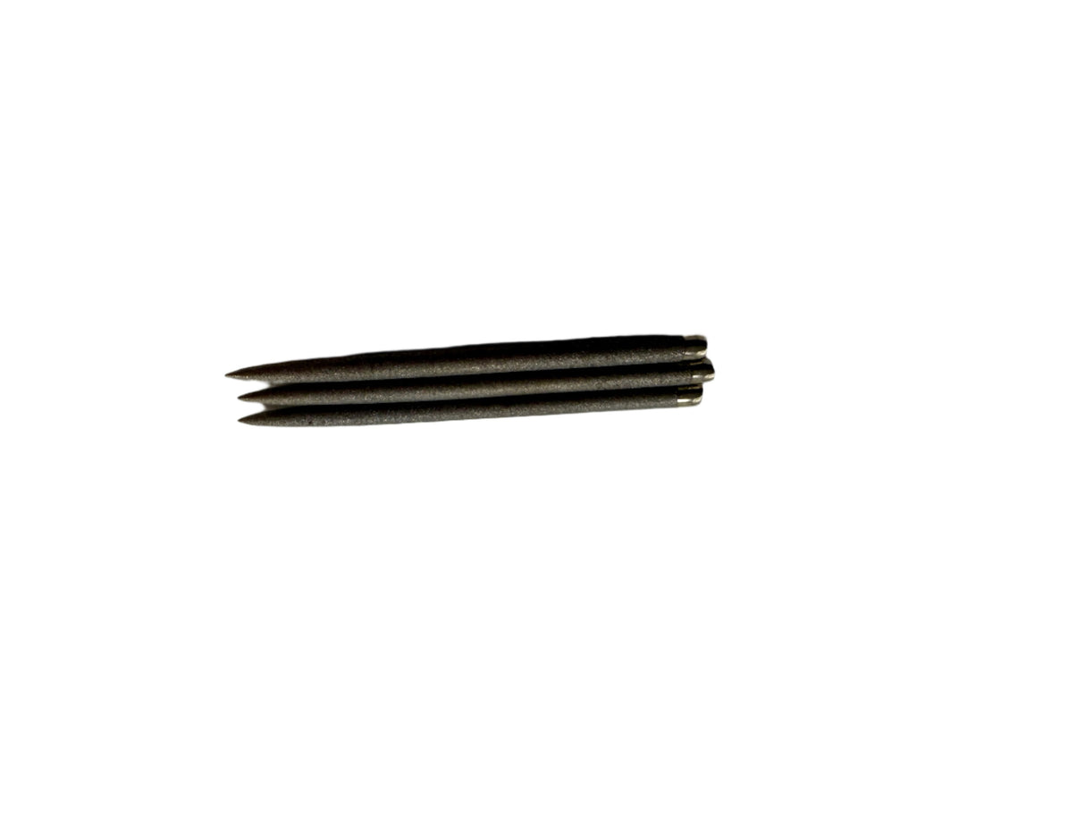 Taurus silver blasted dart points 38mm-50mm (1 set)