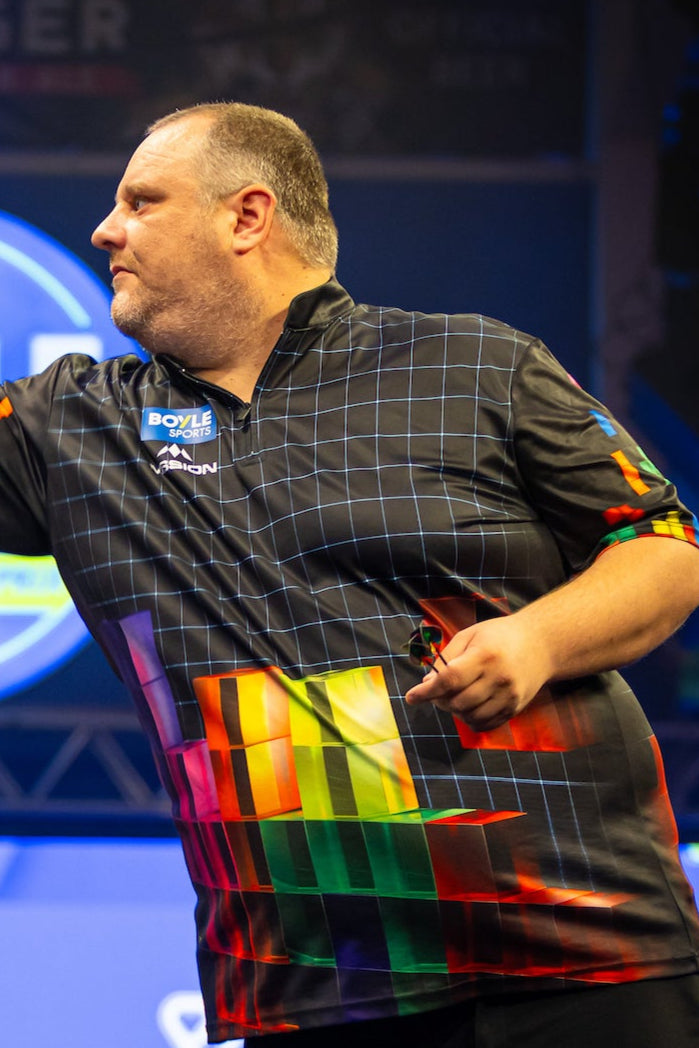 Misson darts Ryan 'Relentless' Joyce dart shirt