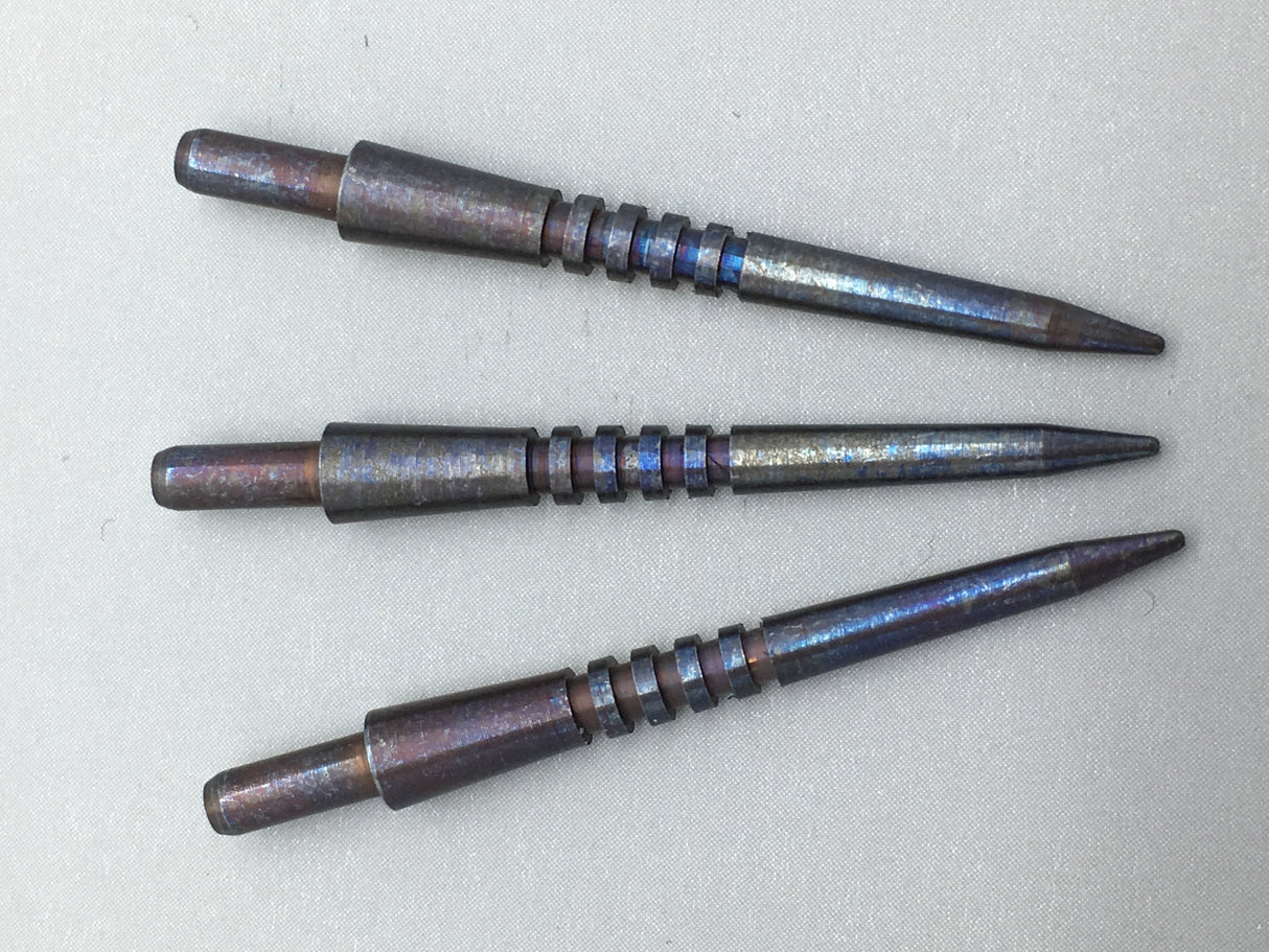 Voks short grooved tornado 33mm replacement dart points