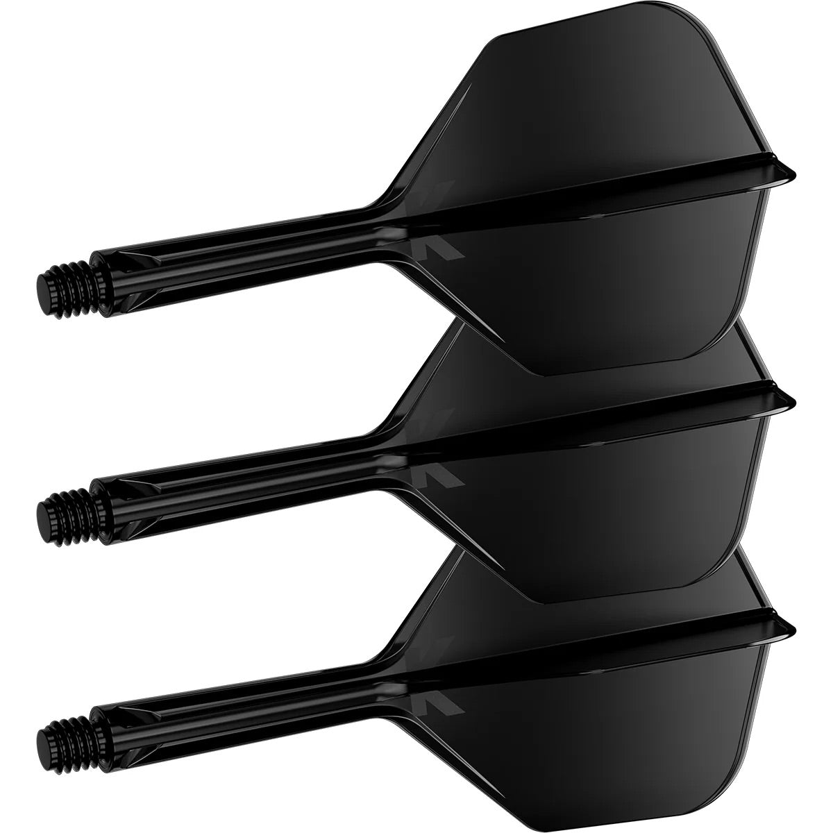 Target K-FLEX Black NO6 Intermediate. Dart Flights and Shafts