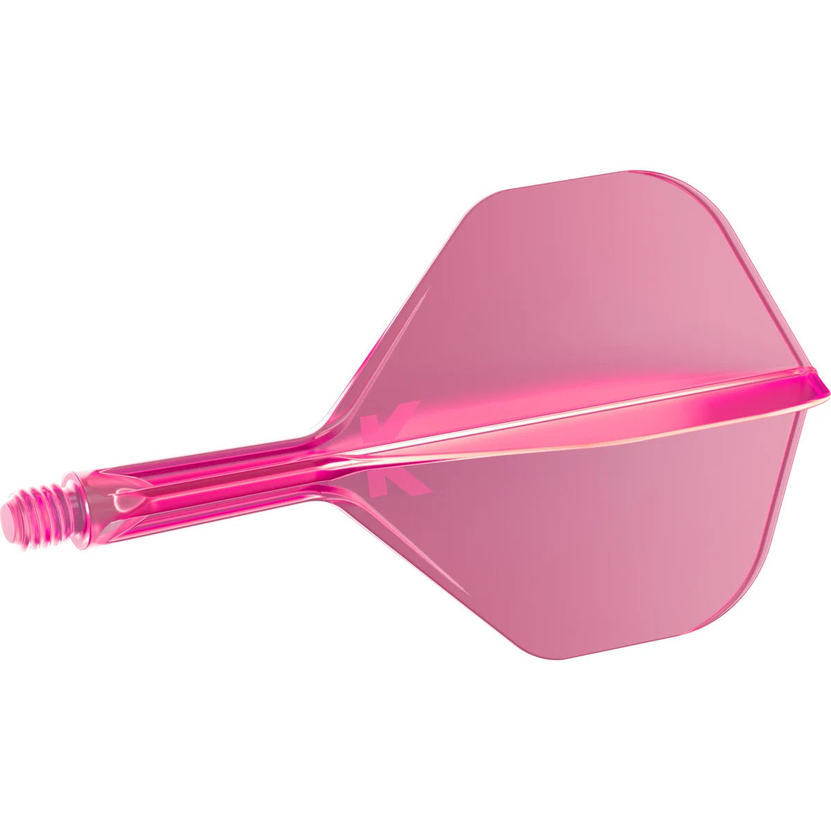 Target K-FLEX Neon Pink NO2 Short. Dart Flights and Shafts