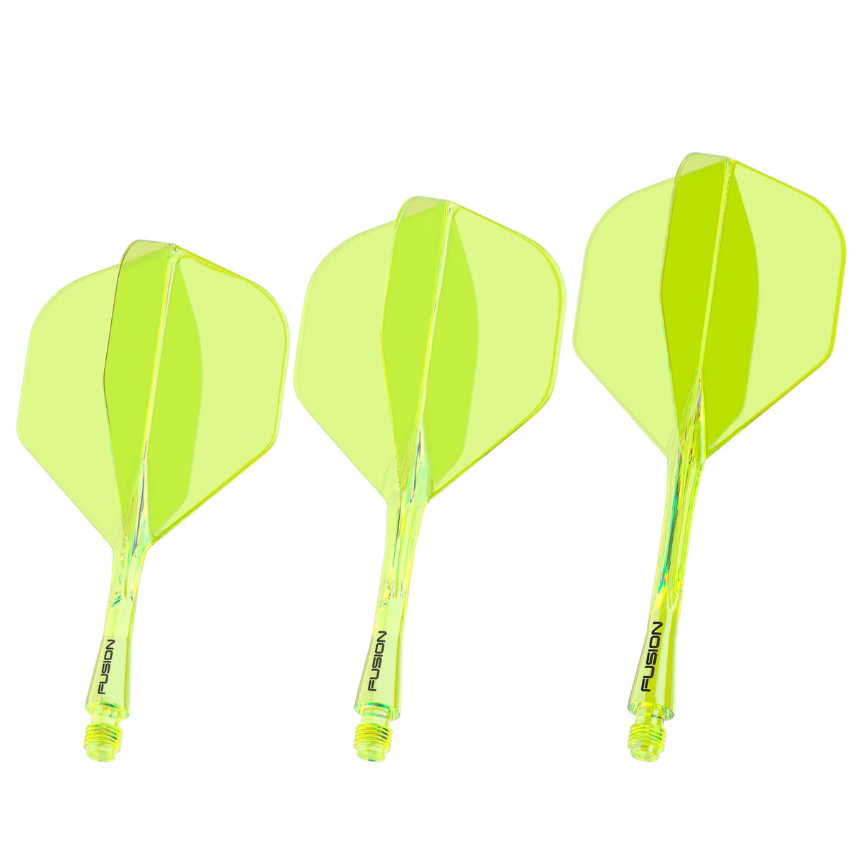 Winmau Fusion NO 2 Yellow integrated Dart Flight & Shaft