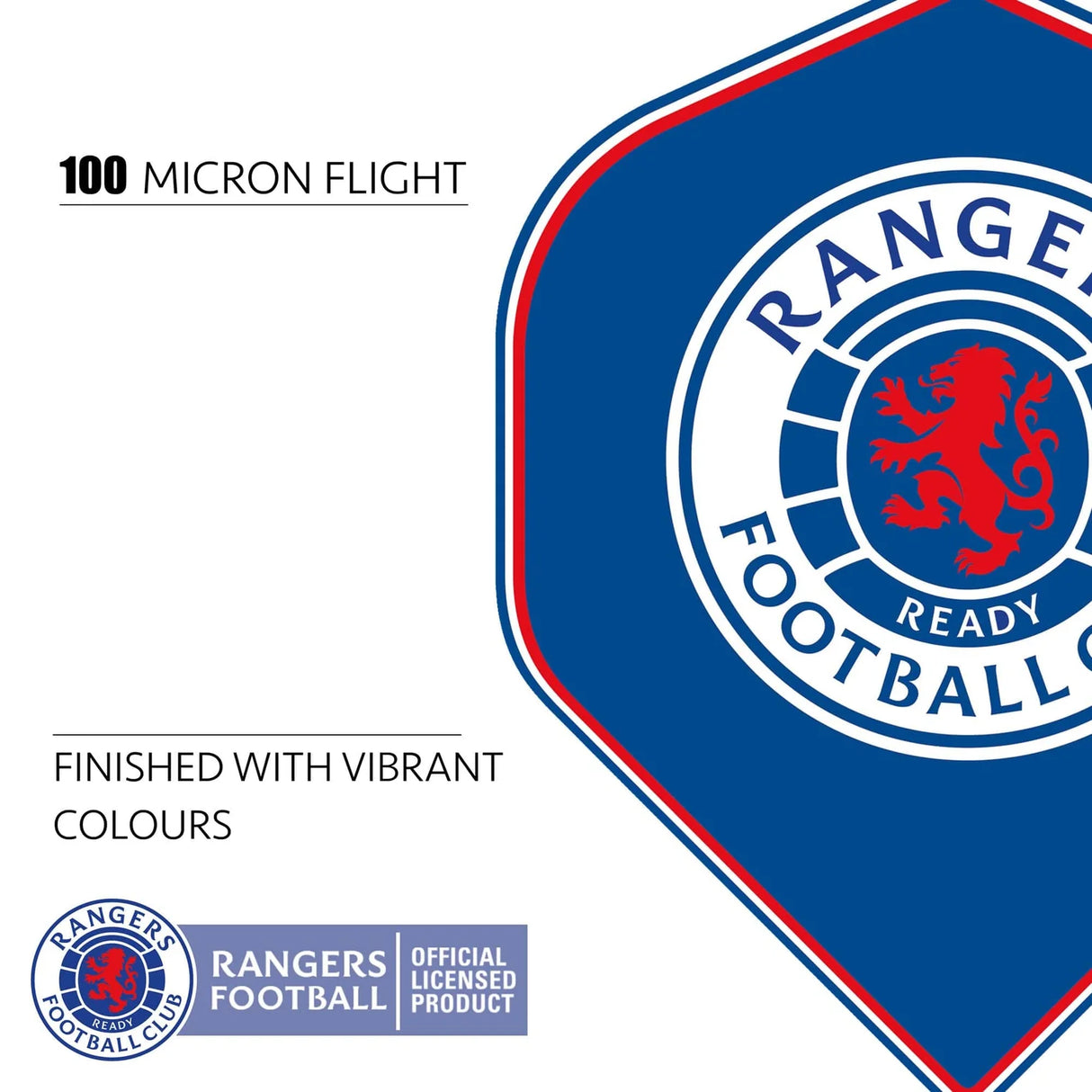 Rangers FC Standard shape Dart Flights (5sets)