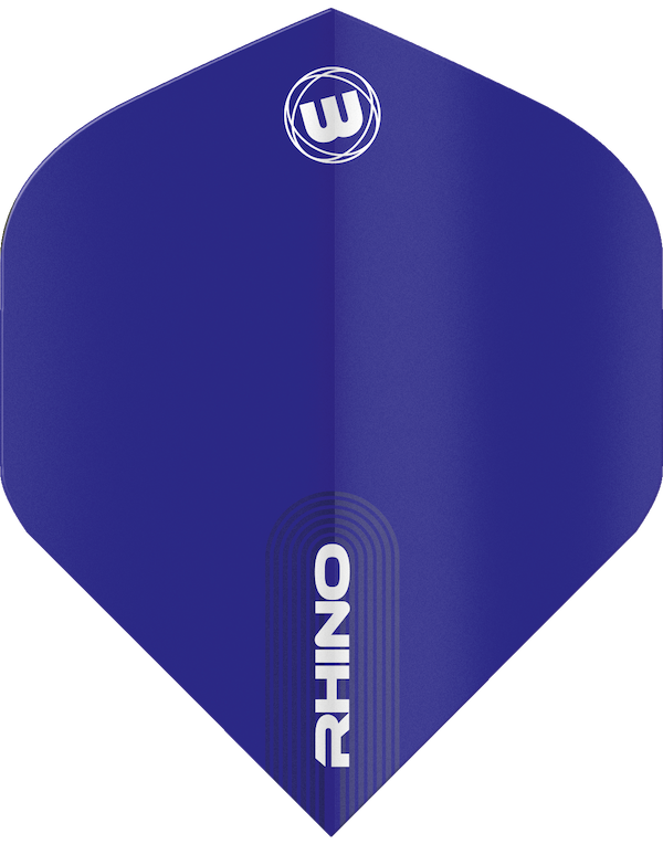 Winmau Rhino Standard Blue Dart Flights (5 sets)