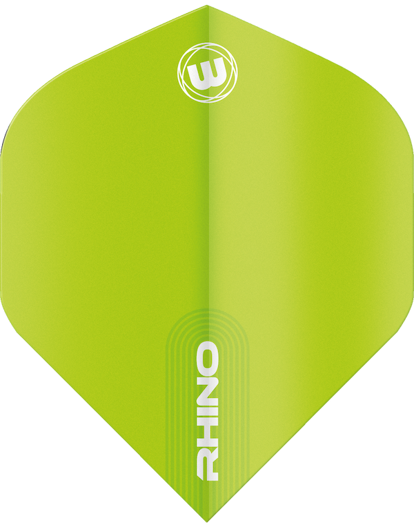 Winmau Rhino Standard Green Dart Flights (5 sets)