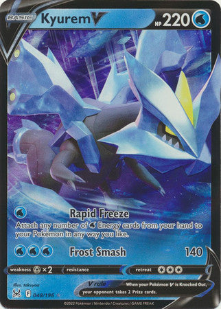 Pokemon SWSH Lost Origin - 048/196 Kyurem V