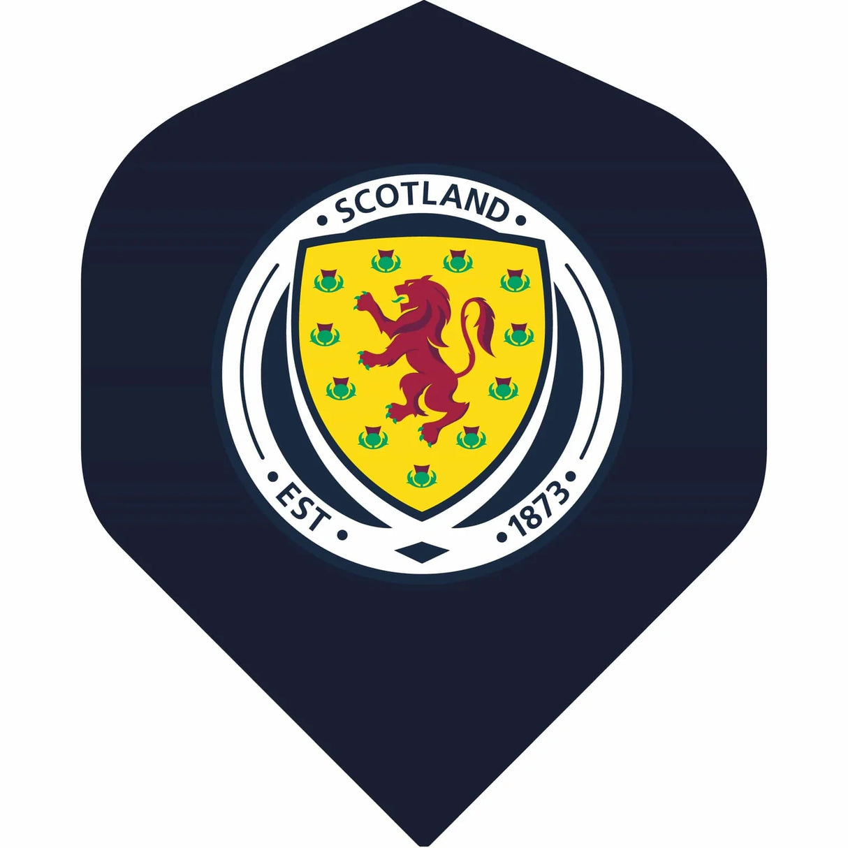 Official Scotland Football Standard Shape Dart Flights 5 sets
