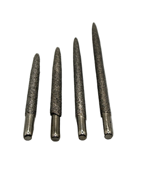 All the sizes available in the Taurus darts super grip range