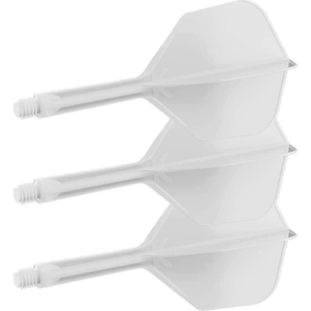 Target K-FLEX White NO6 Intermediate. Dart Flights and Shafts