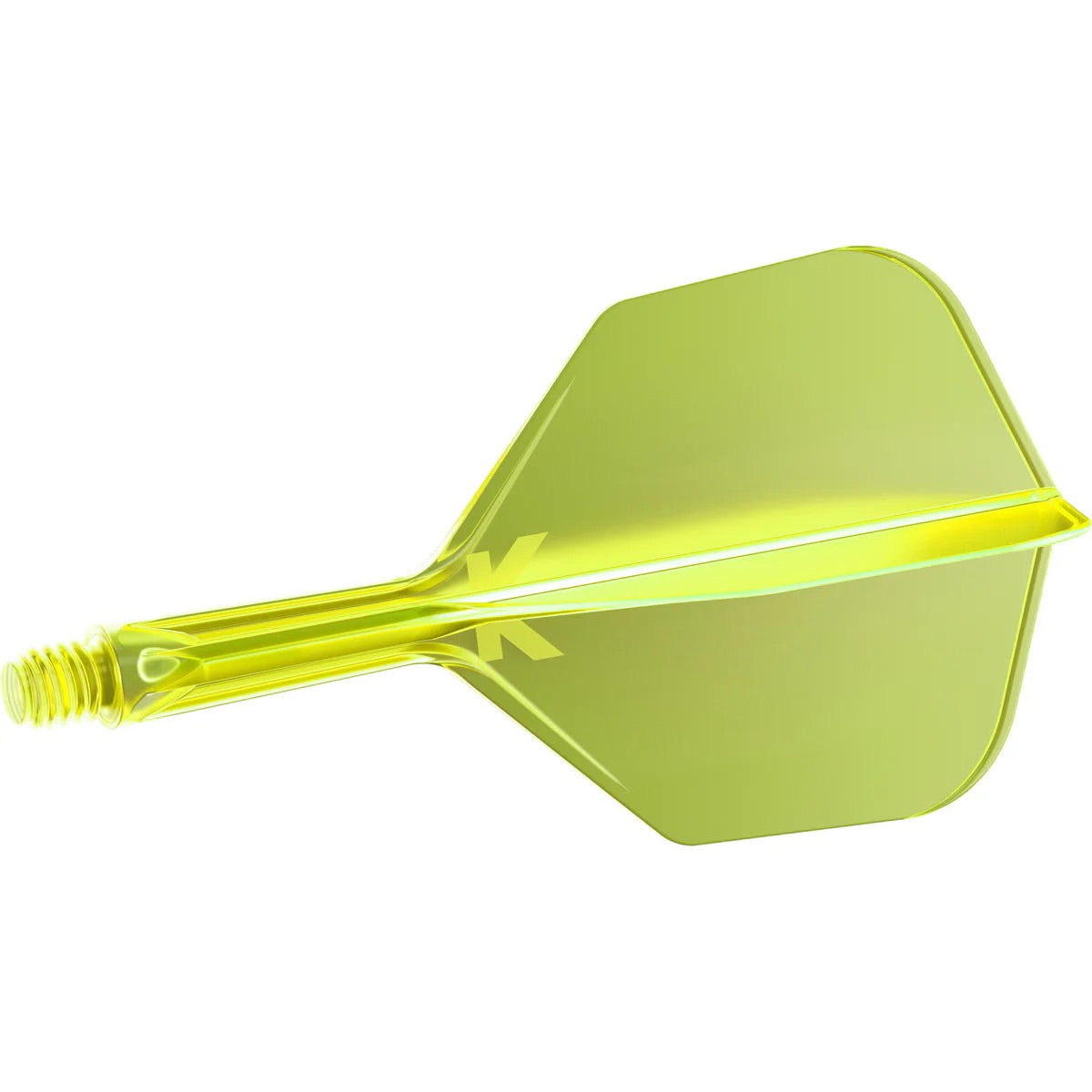 Target K-FLEX Neon Yellow NO6 Short. Dart Flights and Shafts