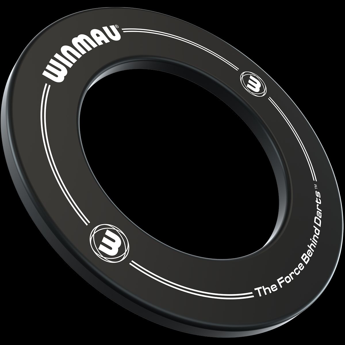 Winmau Printed Black dartboard surround