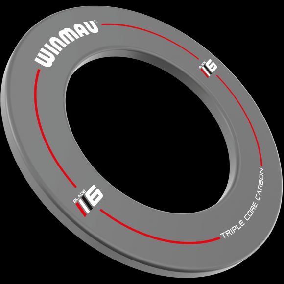 Winmau Printed Triple Core Blade 6 dartboard surround grey