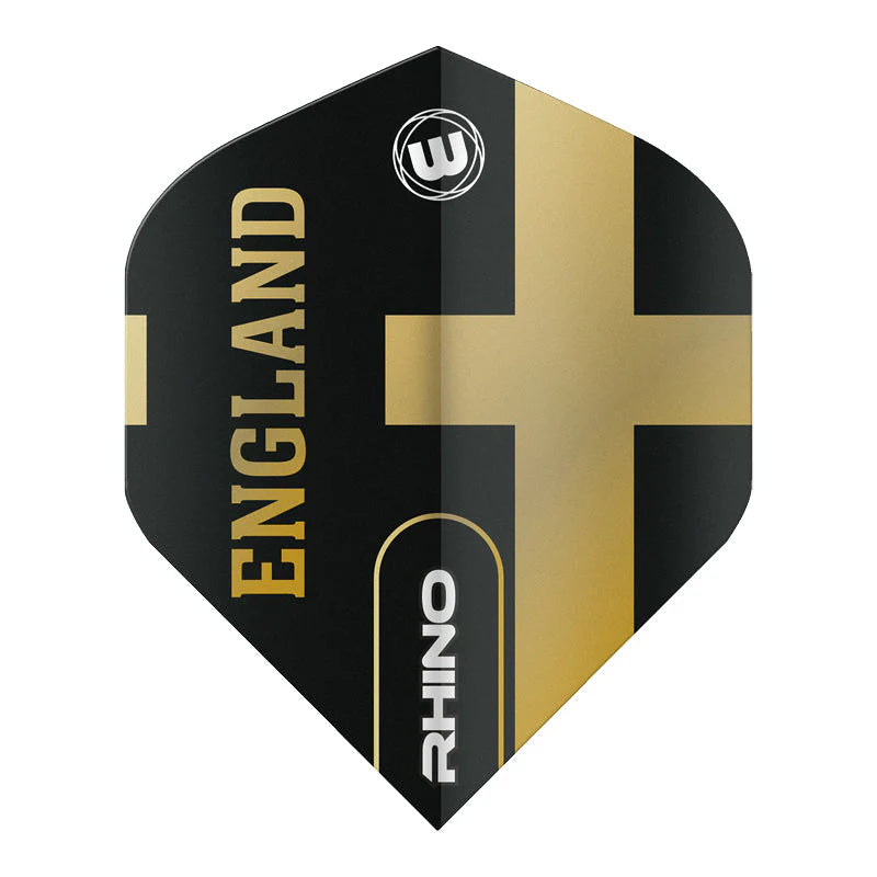 Winmau Rhino Standard England Dart Flights (5 sets)